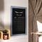 Flash Furniture 24 x 36 Rustic Blue Magnetic Hanging Chalkboard HGWA-1GD-CRE8-072315-GG - alternate 2